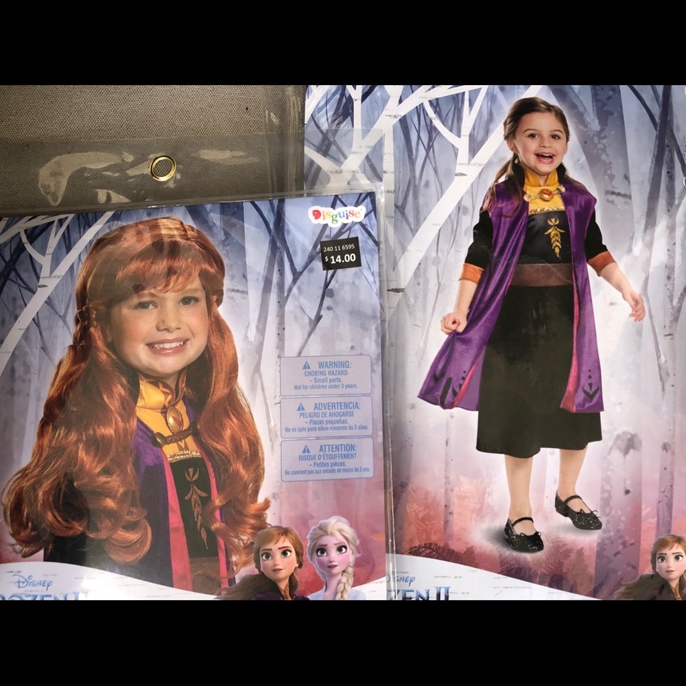 Frozen II - NEW Anna costume with NEW wig
